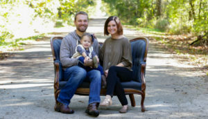 UWS graduate Thomas Behrens and family